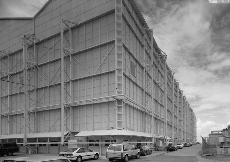 Illustration for article titled Huge Machines Hurl Artificial Storms Deep Inside This NASA Hangar